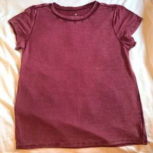Soft and Sexy Ribbed American Eagle Tee